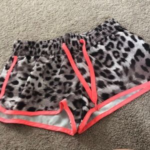 Op cheetah running shorts